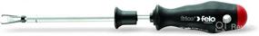 img 2 attached to Felo 5/32-Inch x 6-Inch Slotted Screwdriver with Gripper - 520 Series (0715750072)