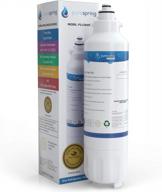 purespring certified replacement refrigerator water filter for adq73613401, lg lt800p, adq73613402, lt800pc, adq73613403, lmxc23746s, kenmore 9490, nsf42 & nsf372 certified (1pk) logo