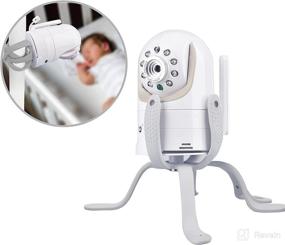 img 4 attached to 👶 ChillaxBaby Universal Baby Monitor Mount: Secure and Adjustable Camera Holder Compatible with Motorola, Infant Optics DXR 8 & Most Brands (Includes DXR-8 Clip)
