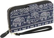 bohemian wallet elephant pattern handbag women's handbags & wallets ~ wallets logo
