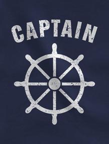 img 3 attached to Set Sail In Style With Matching Captain & First Mate Nautical T-Shirts – Perfect Couples Gift!