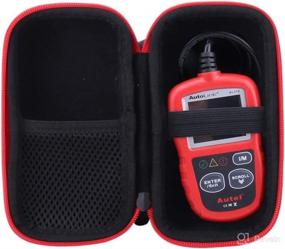 img 2 attached to Enhanced Red Hard Case Replacement for Autel AutoLink AL319 AL329 Code Reader by Aenllosi