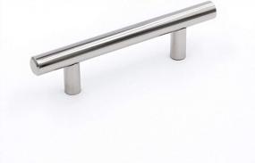 img 1 attached to Upgrade Your Cabinets: LONTAN LH201CP 3 Inch Chrome Drawer Pulls - Stylish Dresser Handles With 76Mm Hole Centers - Pack Of 25