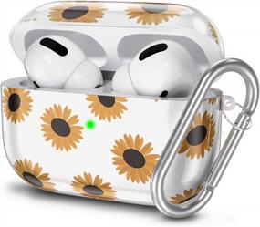 img 4 attached to Cute Daisy Hamile AirPods Pro Case: Protective, Shockproof And Compatible With 2019 Models; Complete With LED Visible Keychain