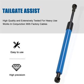 img 2 attached to 🔵 Blue Tailgate Assist Shock for Dodge Ram 1500 2500 3500 (2009-2018) - Enhanced SEO