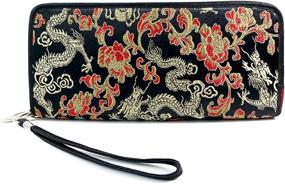 img 3 attached to Creative Brocade Wallet Innovation Chinese Women's Handbags & Wallets : Wallets