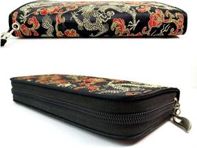 img 2 attached to Creative Brocade Wallet Innovation Chinese Women's Handbags & Wallets : Wallets