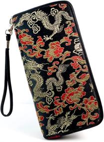 img 4 attached to Creative Brocade Wallet Innovation Chinese Women's Handbags & Wallets : Wallets