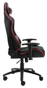 img 3 attached to Gaming chair ZONE 51 Gravity, upholstery: imitation leather/textile, color: black/red