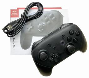 img 3 attached to Wireless N-SL Gamepad for Nintendo Switch Pro, black