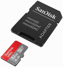 img 3 attached to 📷 SanDisk microSDHC 32 GB Class 10: A1, UHS-1, 98 MB/s with SD Adapter - High-Speed Memory Card