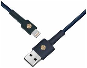 img 3 attached to Cable ZMI MFI USB - Lightning (AL803), 1 m, blue