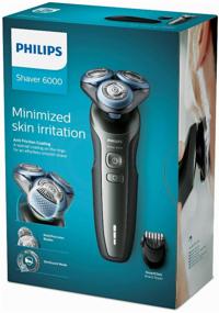 img 1 attached to Shaver Philips S6640/44 Series 6000, black