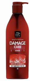 img 2 attached to Mise en Scene Conditioner Damage Care Rinse Sleek & Smooth for damaged hair, 680 ml