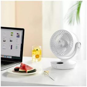 img 3 attached to Thermo Portable Circulation Fan White (XD-BXXHS01)