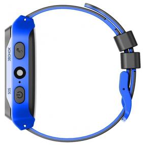 img 3 attached to Children's smart watch Leef Pulsar, black/blue
