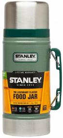img 4 attached to Thermos for food STANLEY Classic Vacuum Food Jar, 0.7 L, green