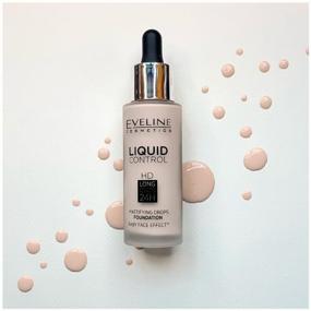 img 1 attached to Eveline Cosmetics Liquid Control HD Mattifying Drops Foundation, 32 ml, shade: 030 Sand Beige