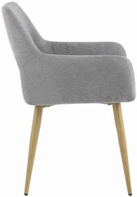 img 3 attached to Chair STOOL GROUP Cromwell NEW, metal/textile, color: gray