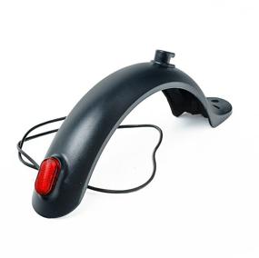 img 1 attached to Rear fender assembly for Xiaomi M365 / Pro / Pro2 / 1S / Aovo M365Pro / Aovo M1 electric scooter, brake light and fender support included