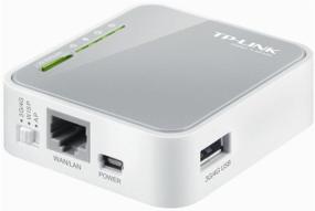 img 3 attached to WiFi router TP-LINK TL-MR3020, white