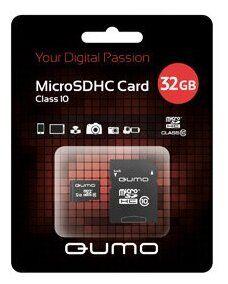 img 3 attached to Memory card Qumo microSDHC 32 GB Class 10, UHS-I, R 90 MB/s, adapter to SD