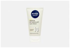 img 2 attached to Nivea Men Face Cream Sensitive Pro Menmalist: Gentle Skincare Solution for Men, 75 ml
