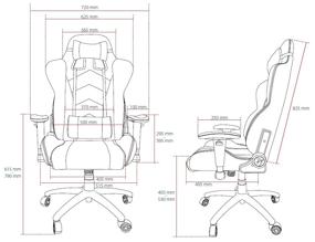 img 1 attached to Computer chair Arozzi Inizio gaming, upholstery: textile, color: red