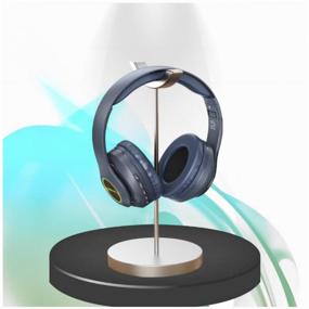 img 2 attached to Over-Ear Headphones BOROFONE FOLDABLE wireless headphones/ Bluetooth Music Headset / blue