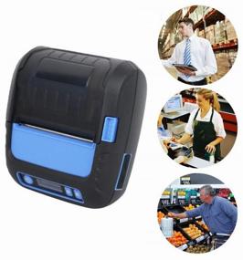 img 2 attached to Mobile Label and Receipt Printer MHT-P29L (USB + Bluetooth)