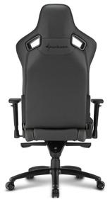 img 2 attached to Gaming chair Sharkoon SHARK ZONE GS10, upholstery: imitation leather, color: black/yellow