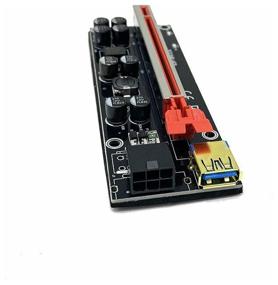 img 3 attached to Riser ver 009s Plus PCI-E X1-X16 Mining adapter red