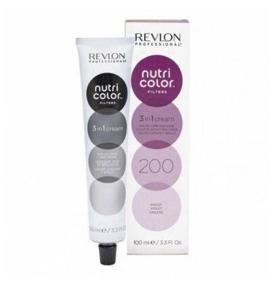 img 2 attached to 💜 Revlon Professional Direct Action Color Filters 3 in 1 Cream, 200 Violet, 100ml: Transform Your Hair with Vibrant Color!