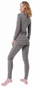 img 3 attached to Arctic Warm Sport Underwear for Women Size S Grey