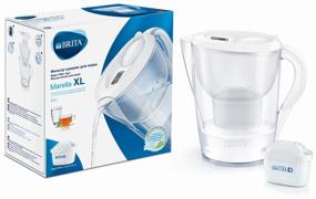 img 3 attached to Filter pitcher BRITA Marella XL Memo MX 3.5 l white