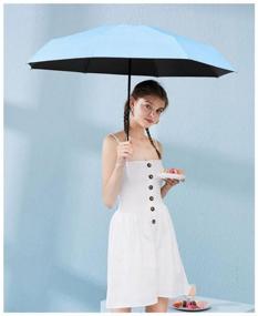 img 3 attached to Women's, men's, folding umbrella Xiaomi Zuodu Fashionable Umbrella Blue Sky