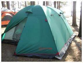 img 3 attached to Camping tent for five people Tramp BALTIC WAVE 5 V2, green