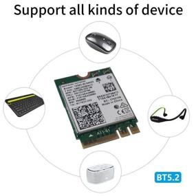 img 1 attached to Bluetooth Wi-Fi adapter Intel AX210NGW