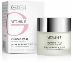 img 2 attached to Gigi cream Vitamin E Hydratant for normal to dry skin, 50 ml, 100 g