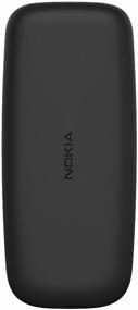 img 2 attached to Phone Nokia 105 SS (2019), black