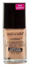 img 1 attached to Wet n Wild Photo Focus Foundation, 30 ml, classic beige