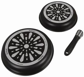 img 4 attached to Set of frying pans Tefal Ingenio Black 04131810 3 pr. black