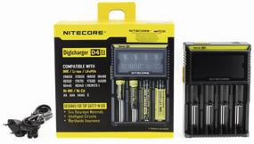 img 4 attached to Зарядное устройство NITECORE D4 18650/16340 на 4*АКБ зарядное устройство