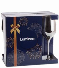 img 2 attached to Set of glasses Luminarc Celeste for wine P1566, 350 ml, 6 pcs.