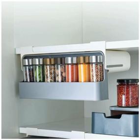 img 3 attached to Hanging Spice Storage Organizer / Kitchen Spice Container / Seasoning Jar Set