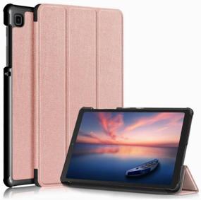 img 2 attached to Lux tablet case for Samsung Galaxy Tab A7 Lite 8.7 (2021) SM-T220 and SM-T225 Color: rose gold