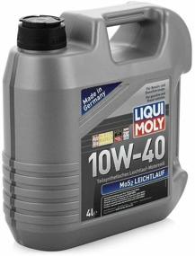 img 4 attached to Synthetic engine oil LIQUI MOLY MoS2 Leichtlauf 10W-40, 4 l