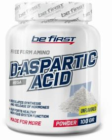 img 1 attached to Be First, D-Aspartic Acid, 100g Unflavored