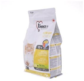 img 4 attached to Dry food for senior cats 1st Choice for healthy bones and joints Senior, with chicken 2.72 kg