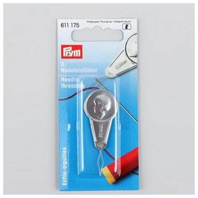 img 3 attached to Needle threader Prym 611175, silver, 2 pcs.